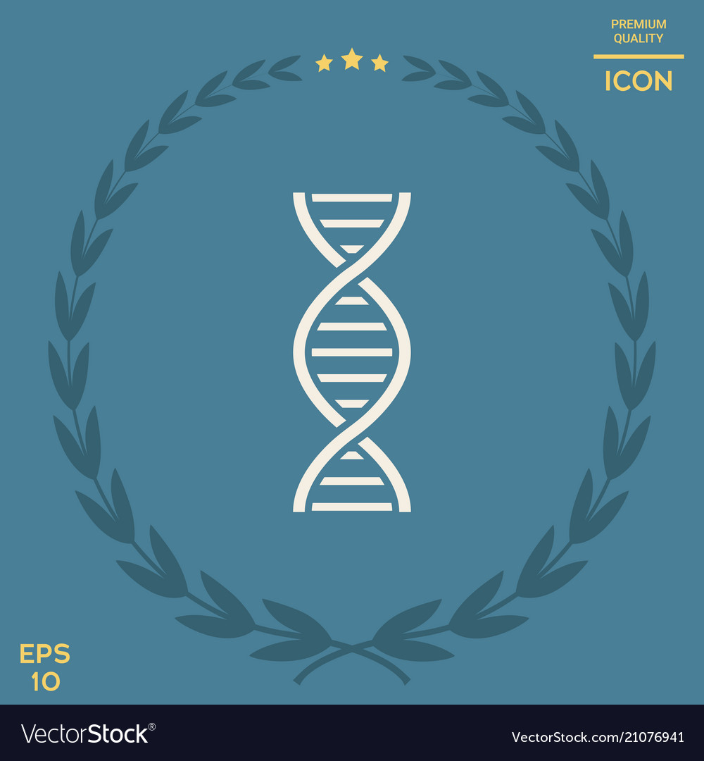 Dna symbol icon