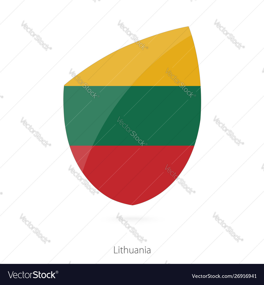 Flagge lithuania lithuanischer Rugby