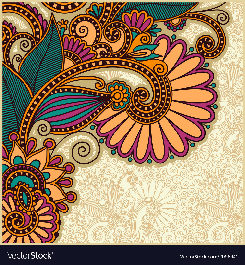 Flower background design