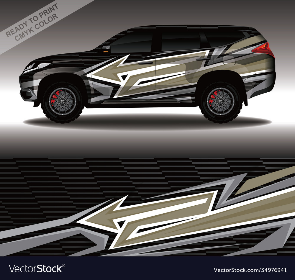 Wrap car decal design custom livery race rally
