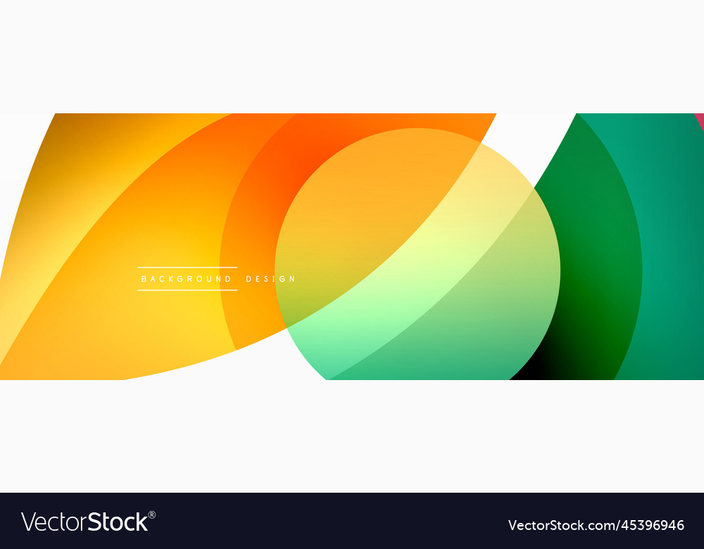 Abstract background with color geometric shapes