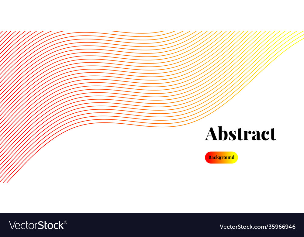 Abstract background with dynamic red and yellow