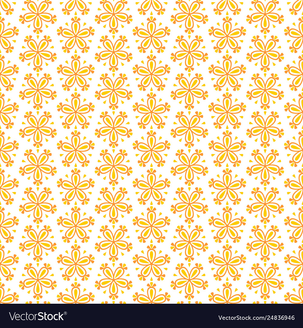 Abstract colorful seamless floral pattern