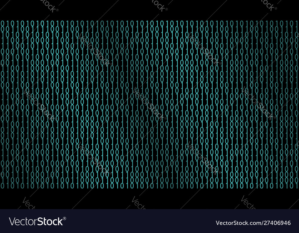 Hintergrund des Binärcodes vector image Hintergrund des Binärcodes