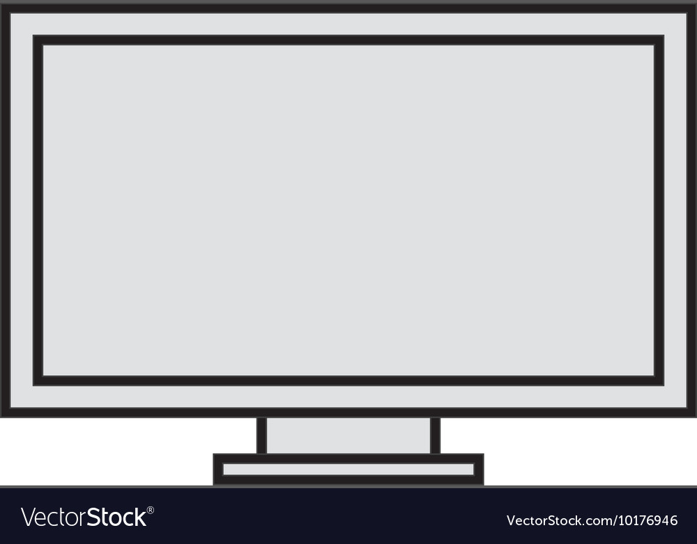 Computer monitor icon