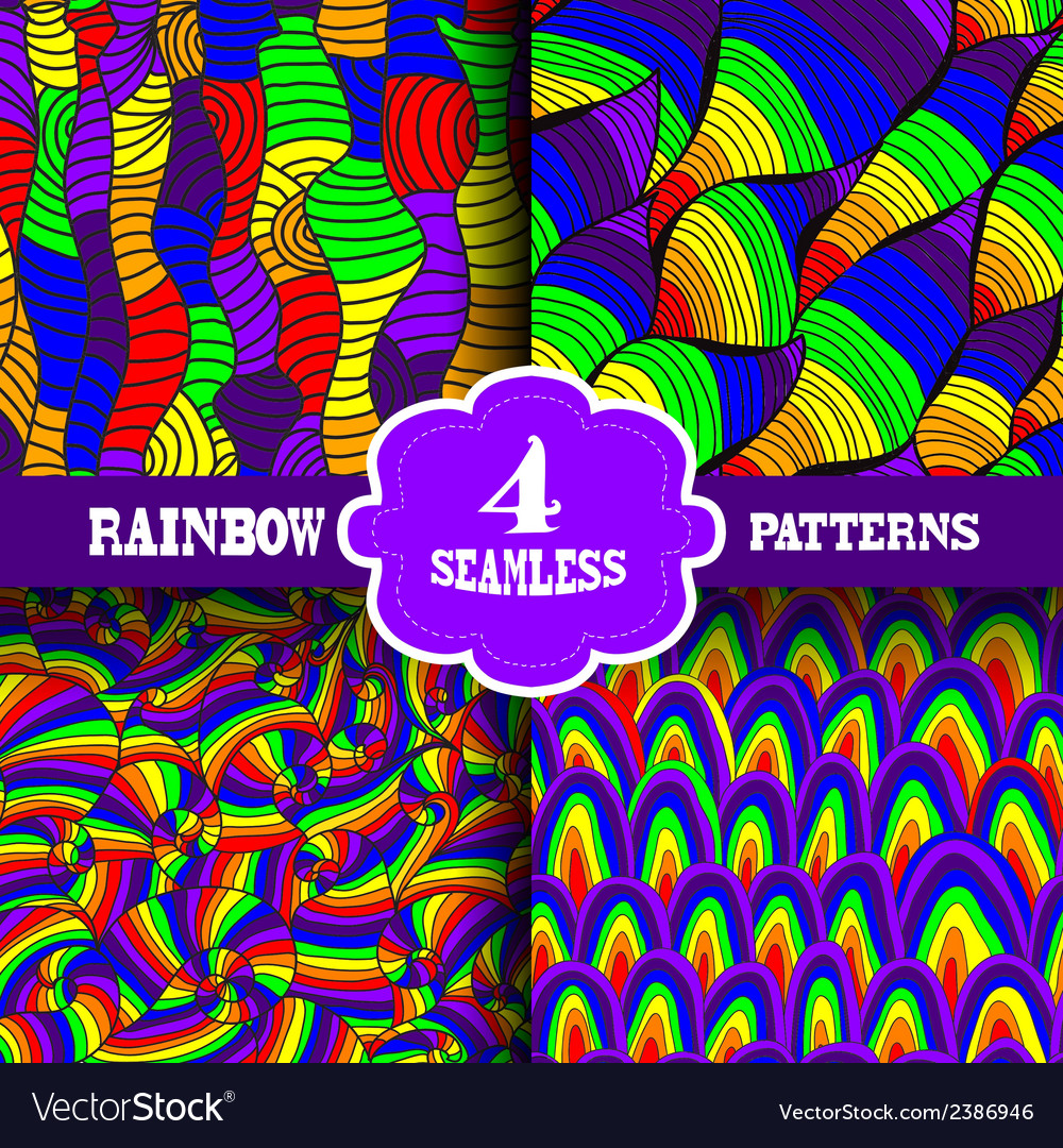 Rainbow Wave Patterns