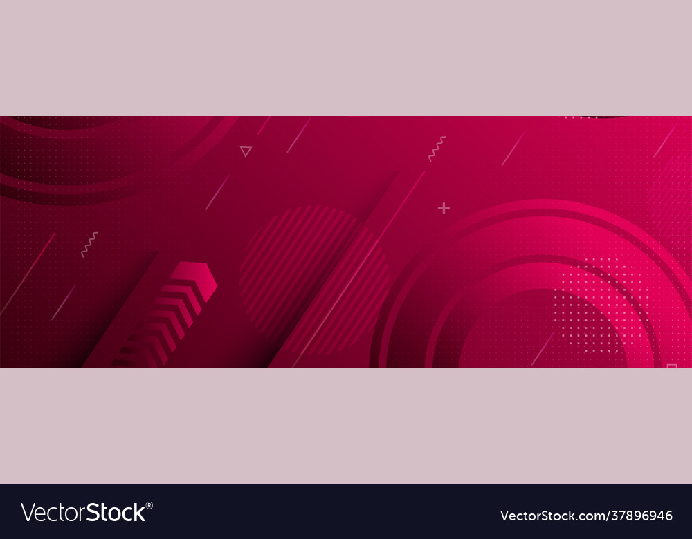 Tech simple futuristic red background design