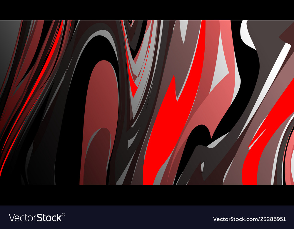 Abstract colorful background with red style wave Vector Image Abstract colorful background with red style wave