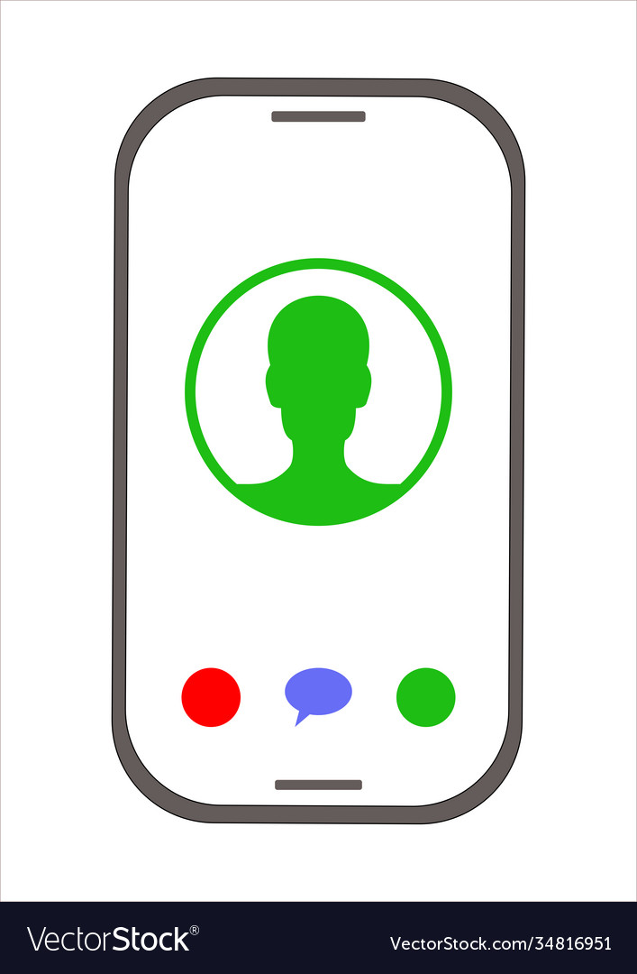 Face recognition function on smartphone with lens vector image Face recognition function on smartphone with lens