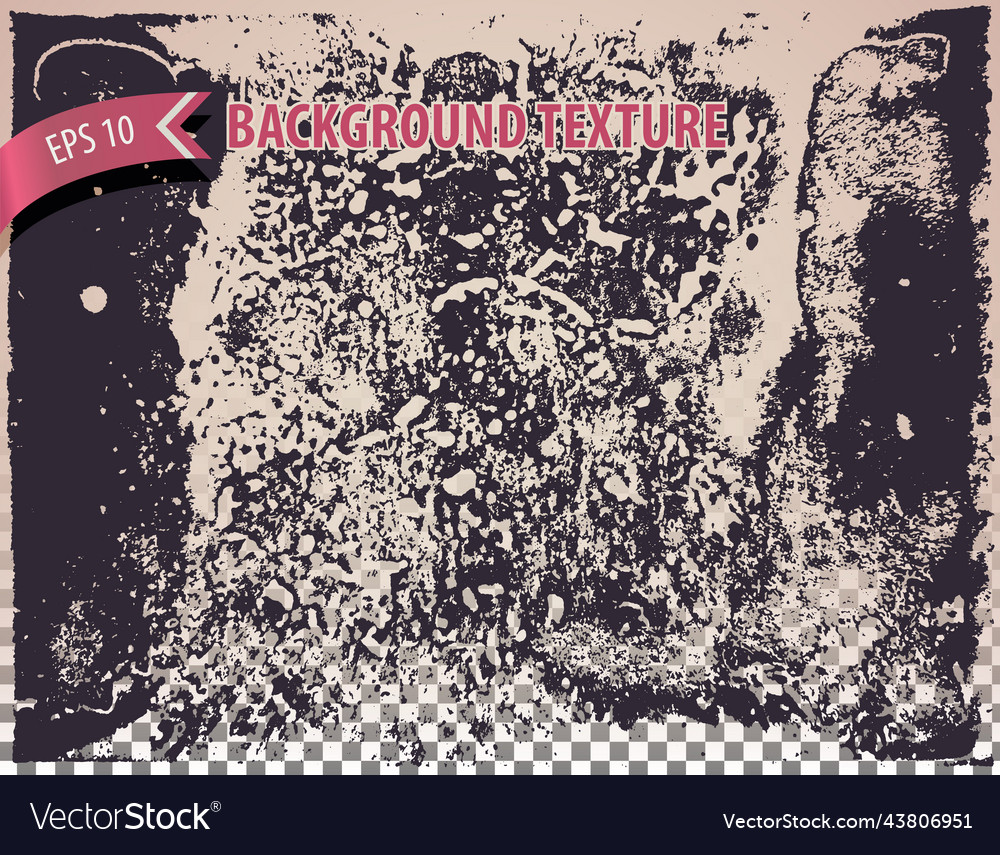 Rough rusty overlay texture with distressed effect Vector Image Rough rusty overlay texture with distressed effect