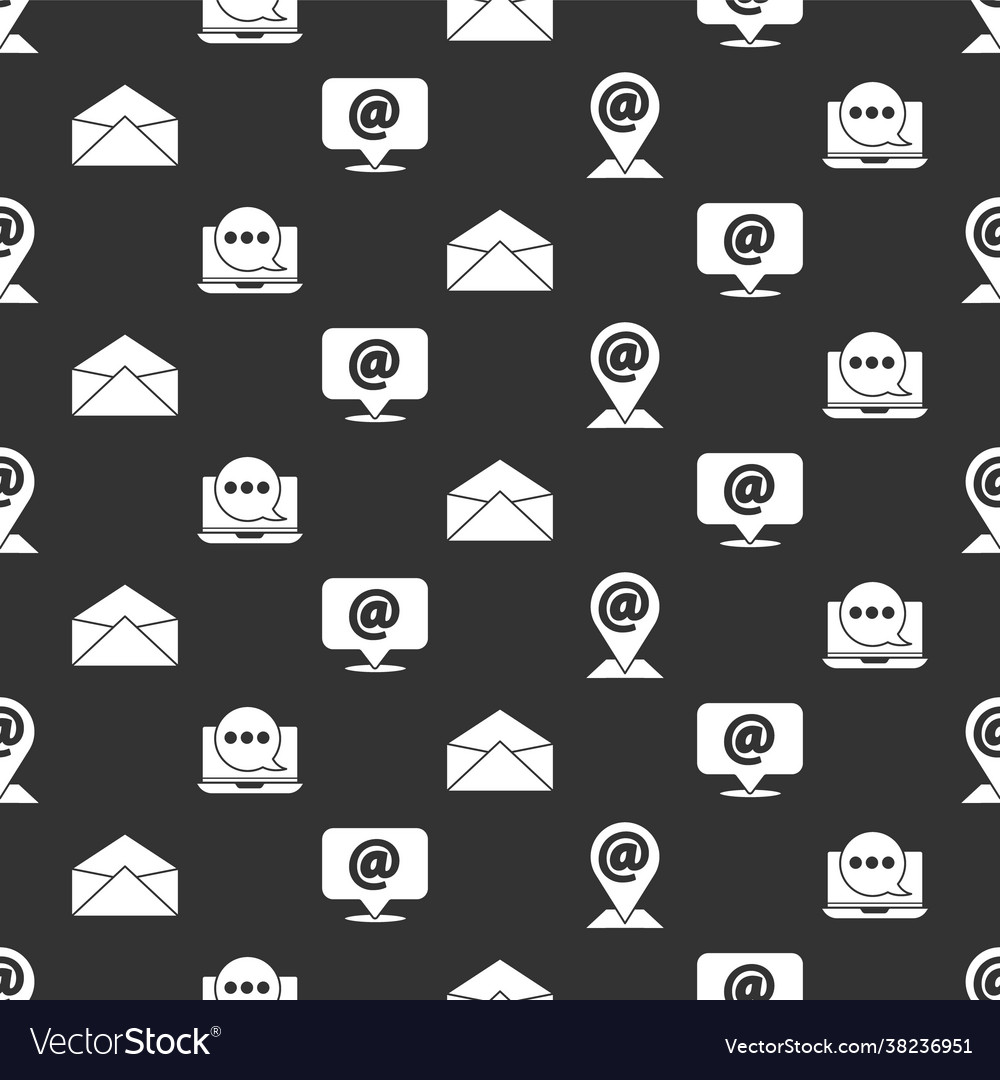 Set location and mail e-mail chat messages