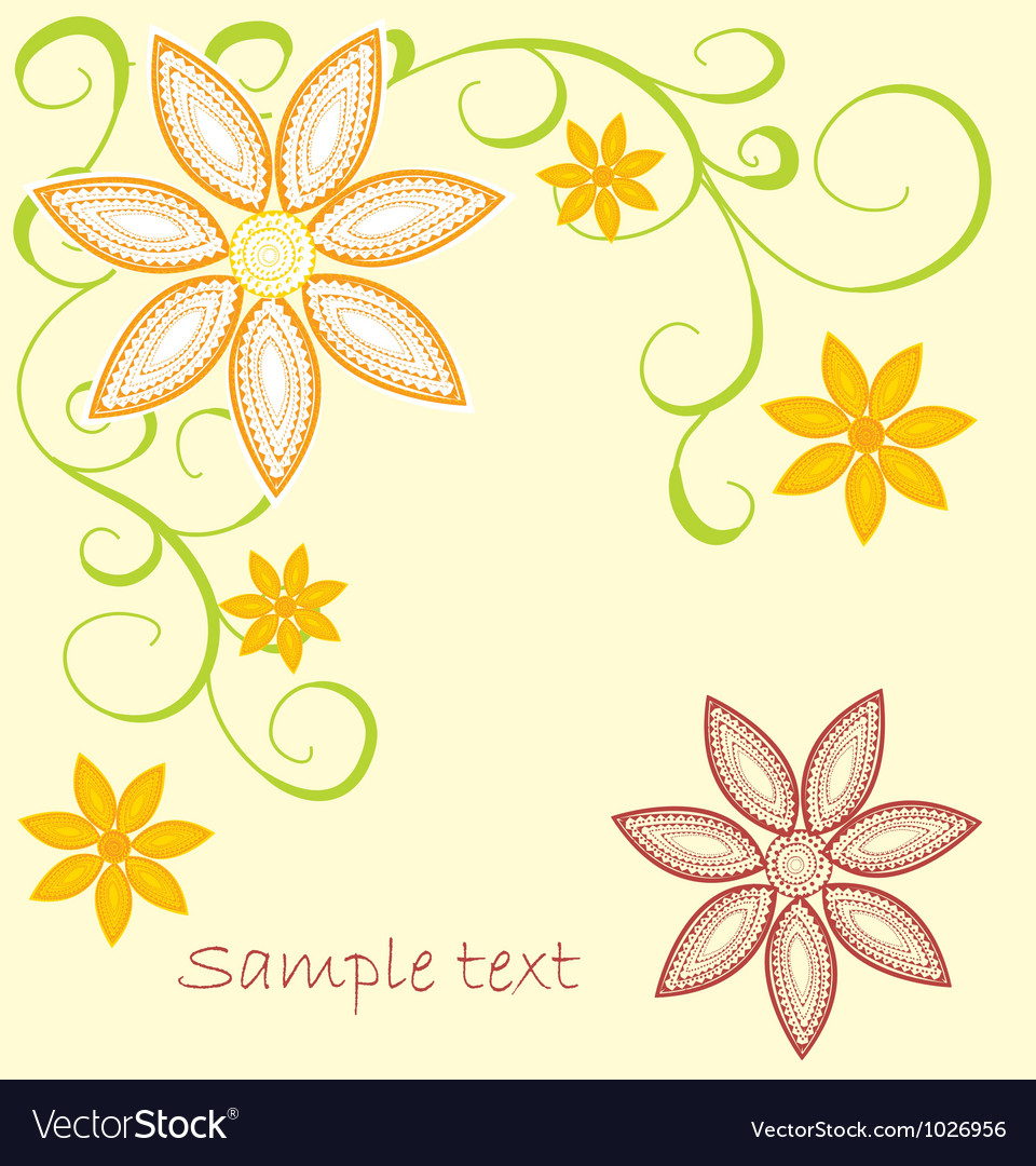 Floral background