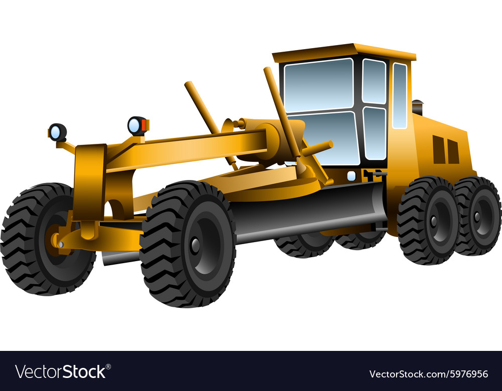 Grader Royalty Free Vector Image - VectorStock