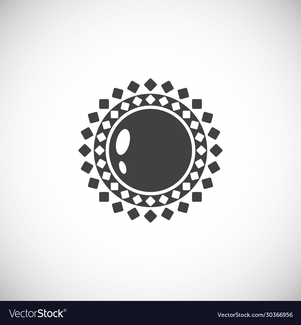 Sun related icon on background for graphic and web vector image Sun related icon on background for graphic and web