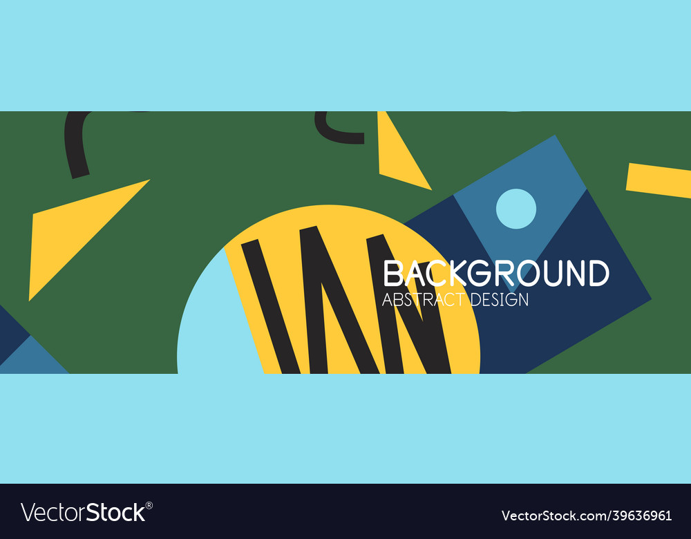 Abstract background blocks lines triangles vector image Abstract background blocks lines triangles