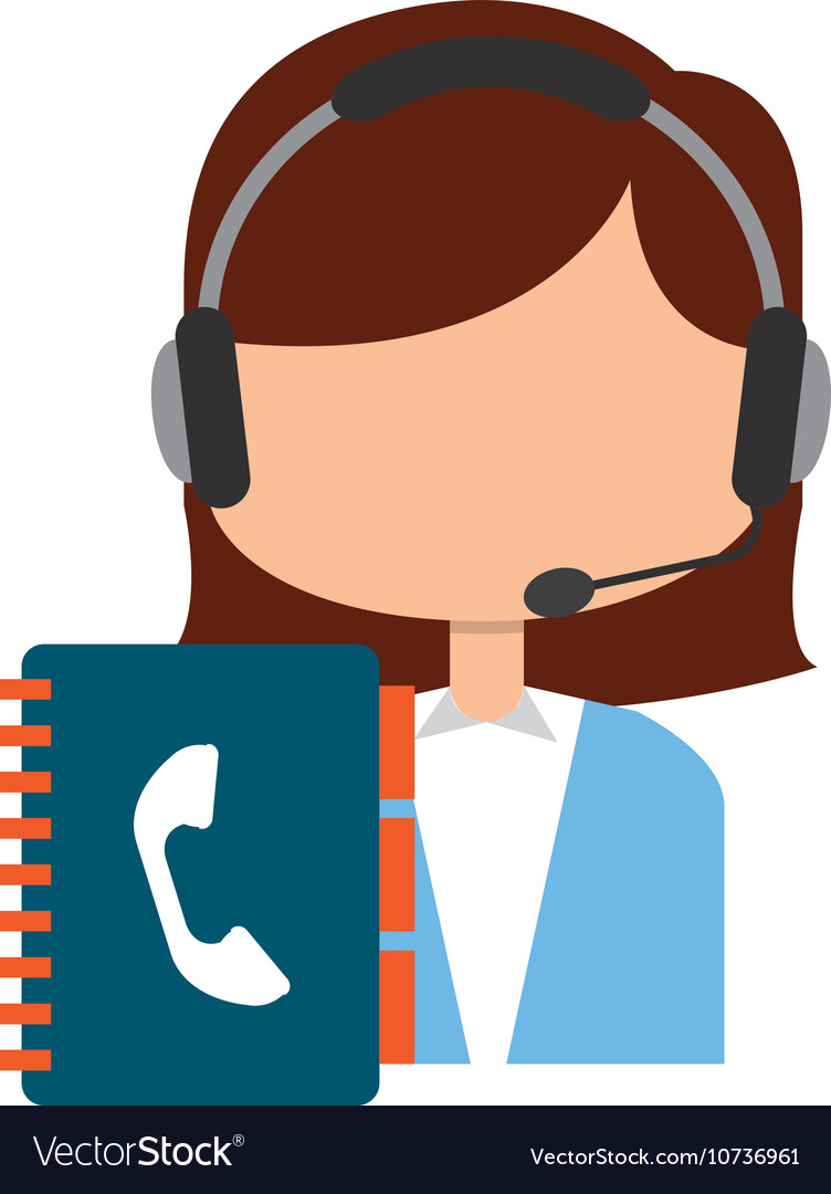 Call center operator avatar