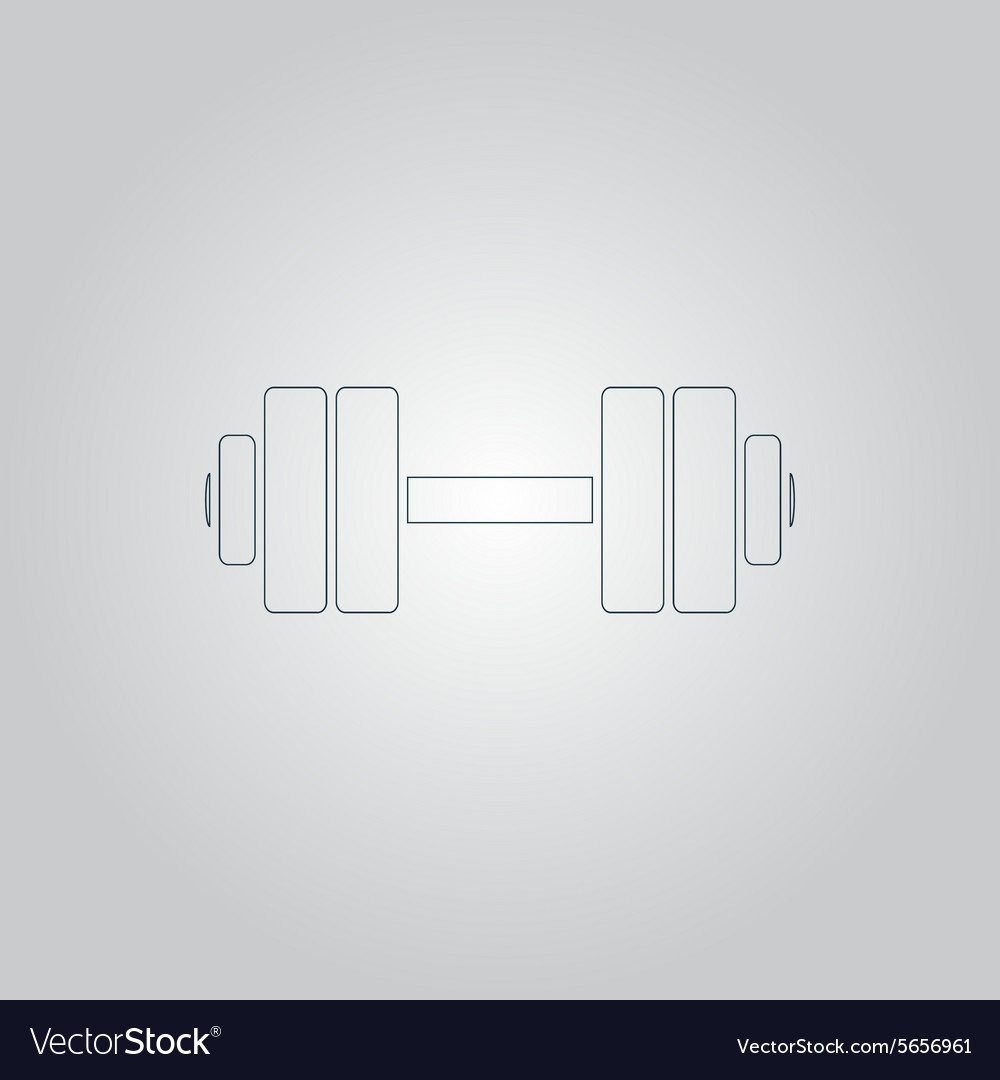 Dumbbell icon