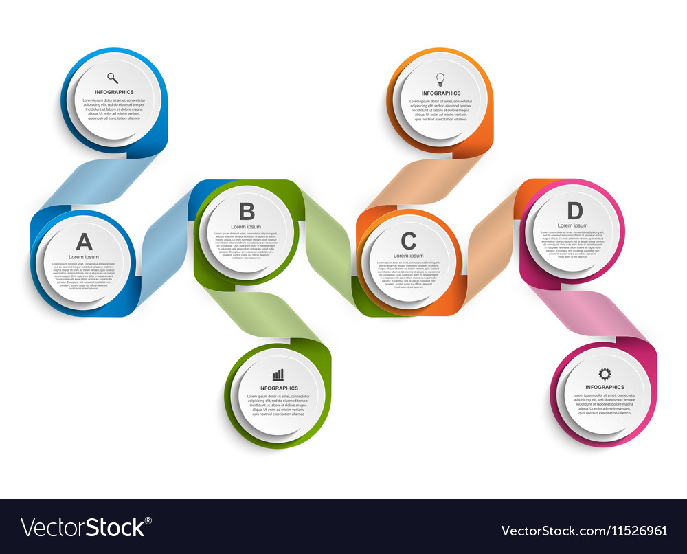 infographic-design-organization-chart-template-vector-image