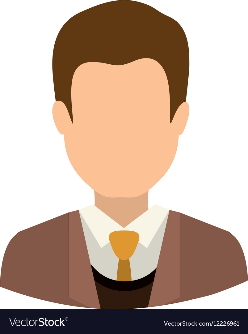 Isolated avatar man design Royalty Free Vector Image