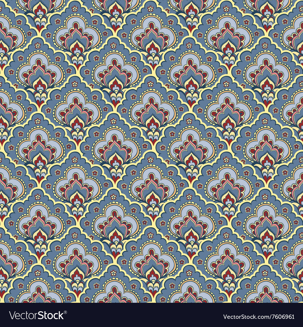 Seamless ethnic pattern Royalty Free Vector Image