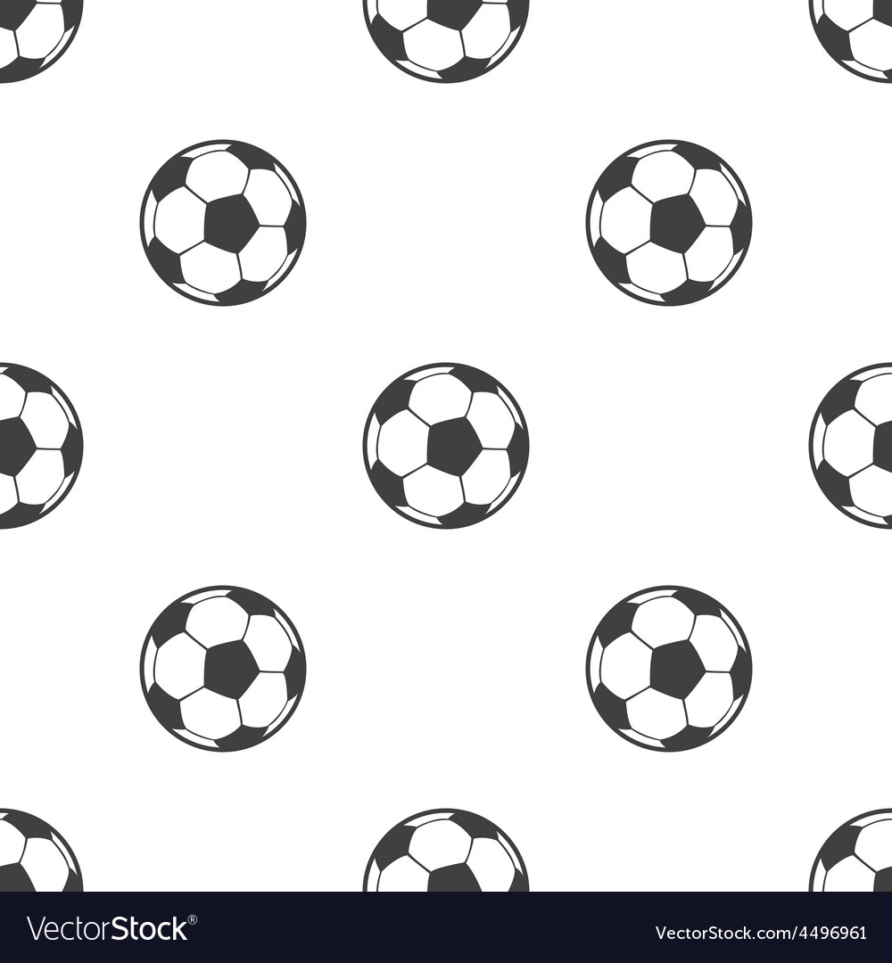 Seamless Football Pattern