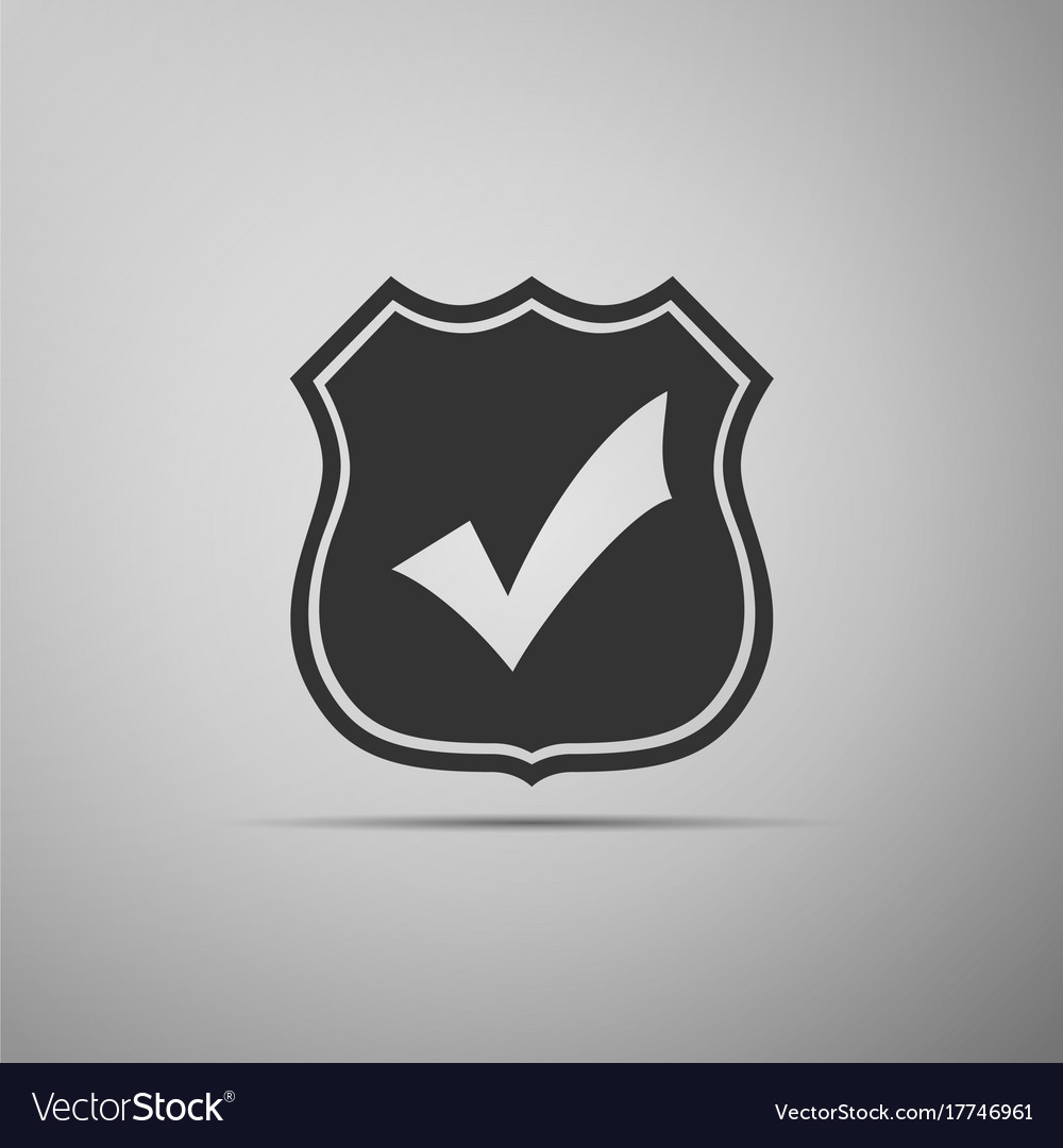 Shield with check mark icon
