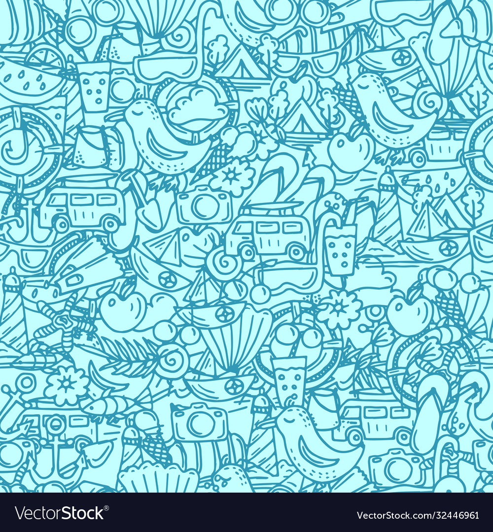 Summer Seashell Pattern