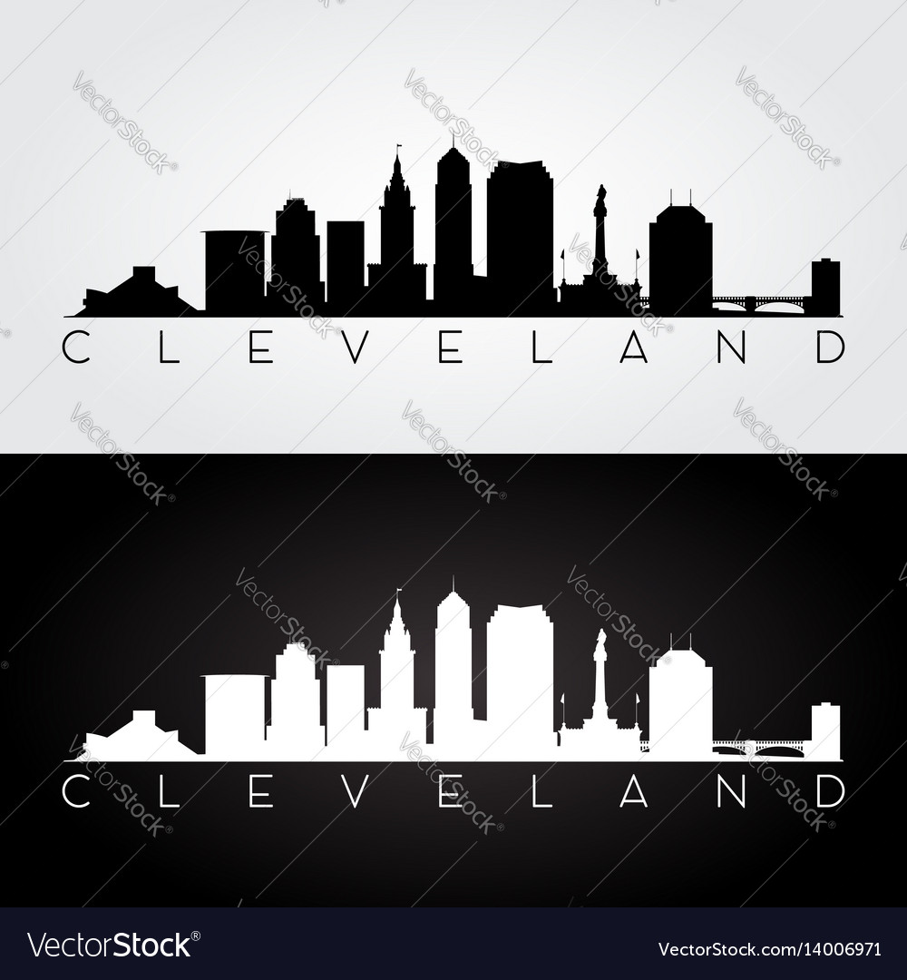 Cleveland, Ohio, USA Skyline