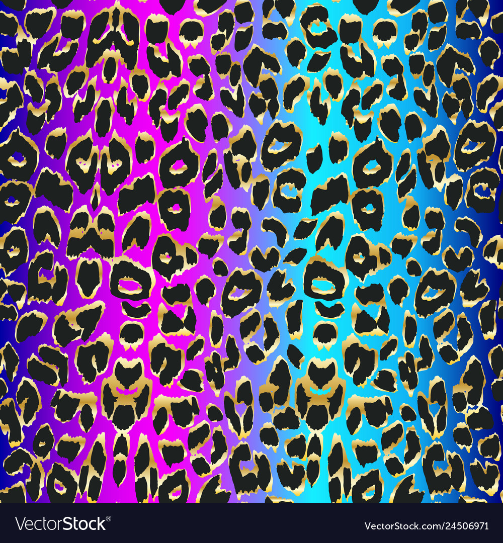 Leopard background seamless pattern Vector Image Leopard background seamless pattern