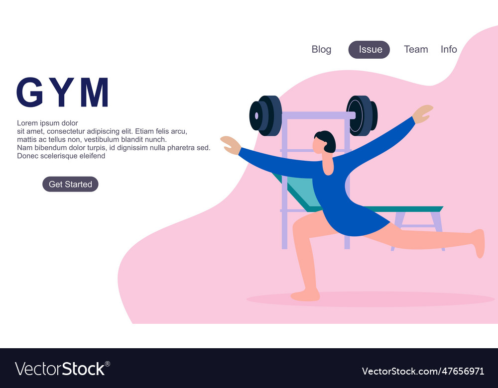 Menschen Athleten trainieren im Fitnessstudio vector image Menschen Athleten trainieren im Fitnessstudio