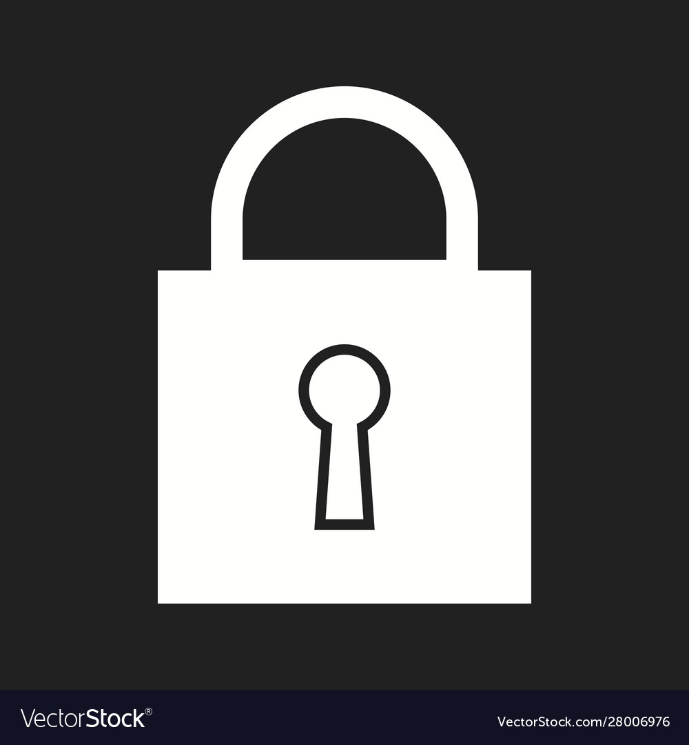 Schöne Sicherheit Schloss Glyph Symbol
