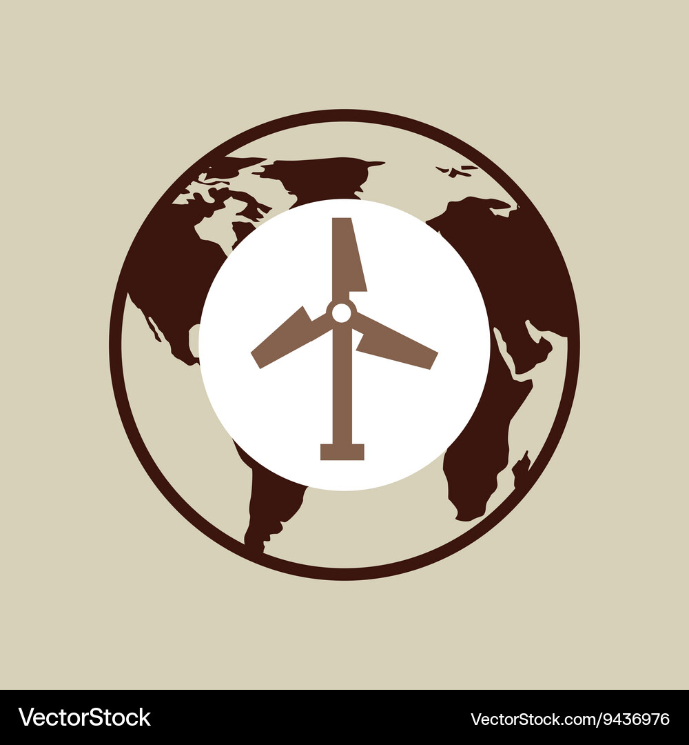 Ecology concept design Royalty Free Vector Image