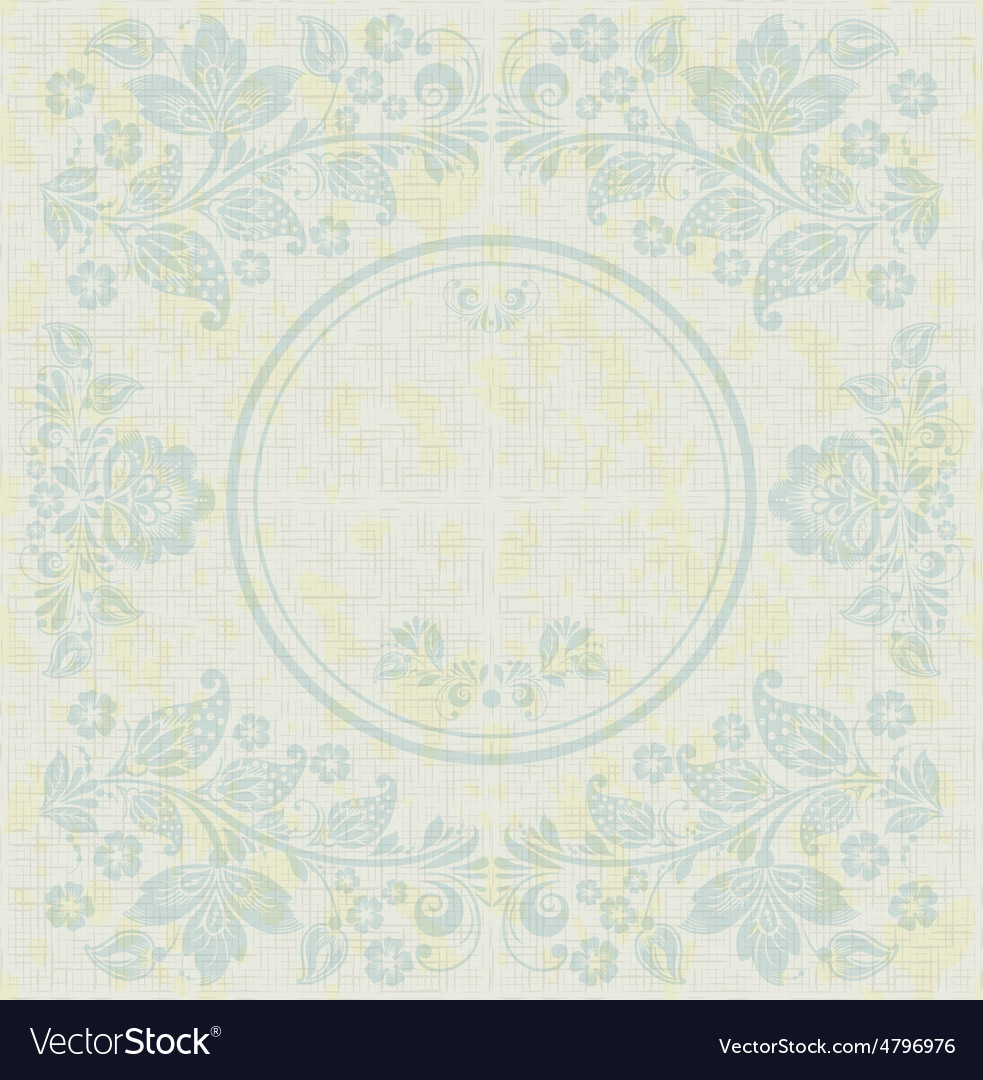 Khokhloma Floral Frame