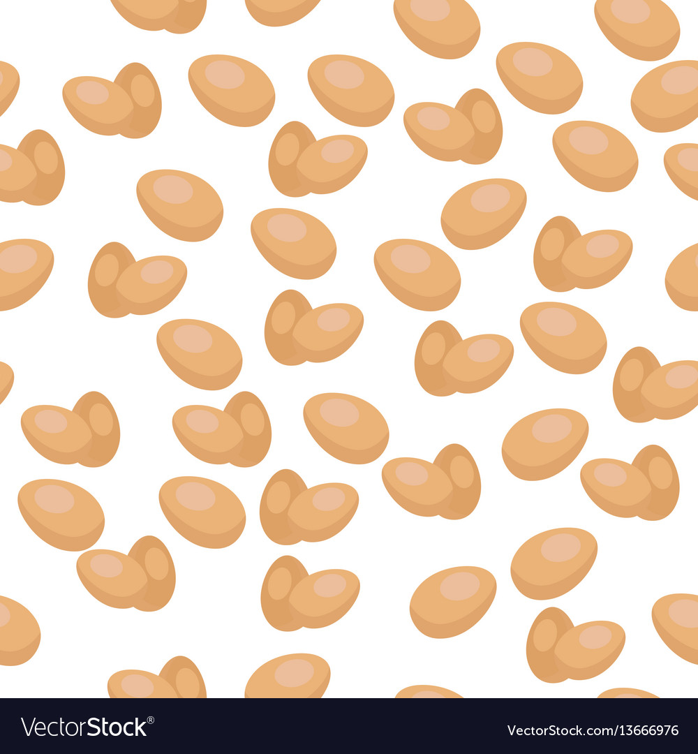 Seamless pattern with eggs