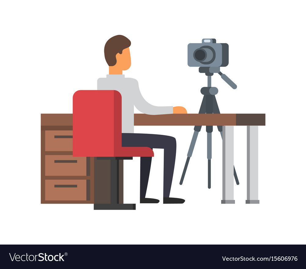Streamer Recording Vlog
