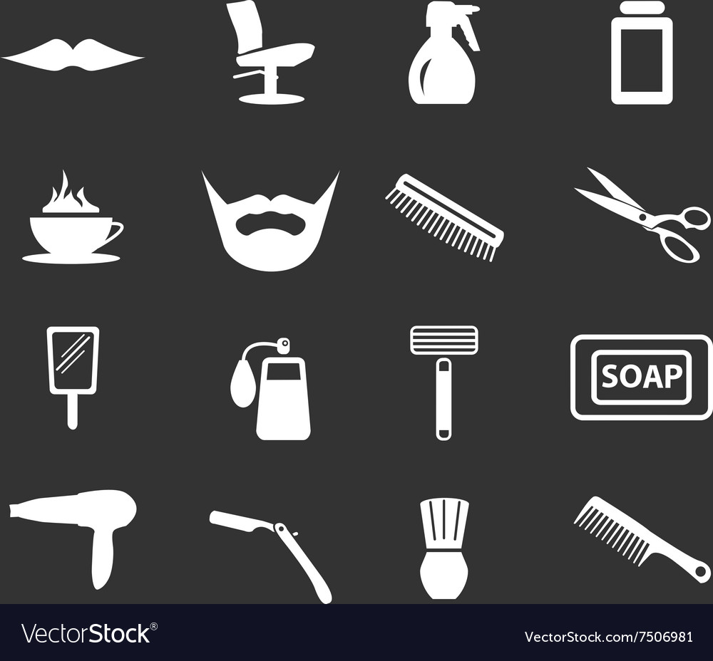 Barbershop Icons Set