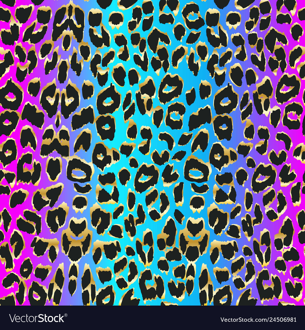 Leopard Print Seamless Pattern