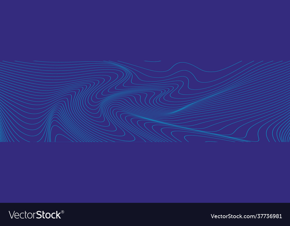 Modern wavy curve abstract presentation background