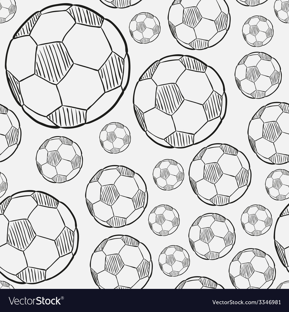 Sketch der Fußballkugel