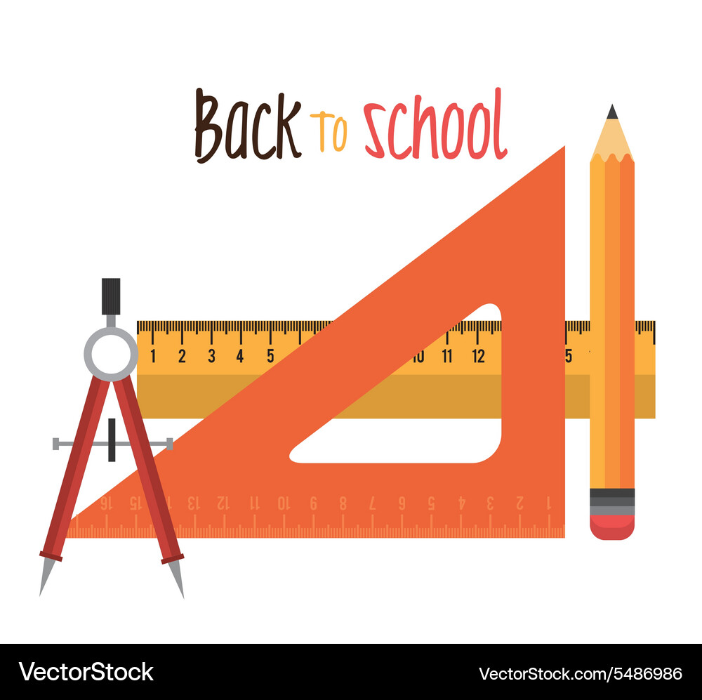Back to school design Royalty Free Vector Image