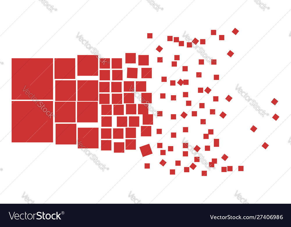 Fractured Cube Composition