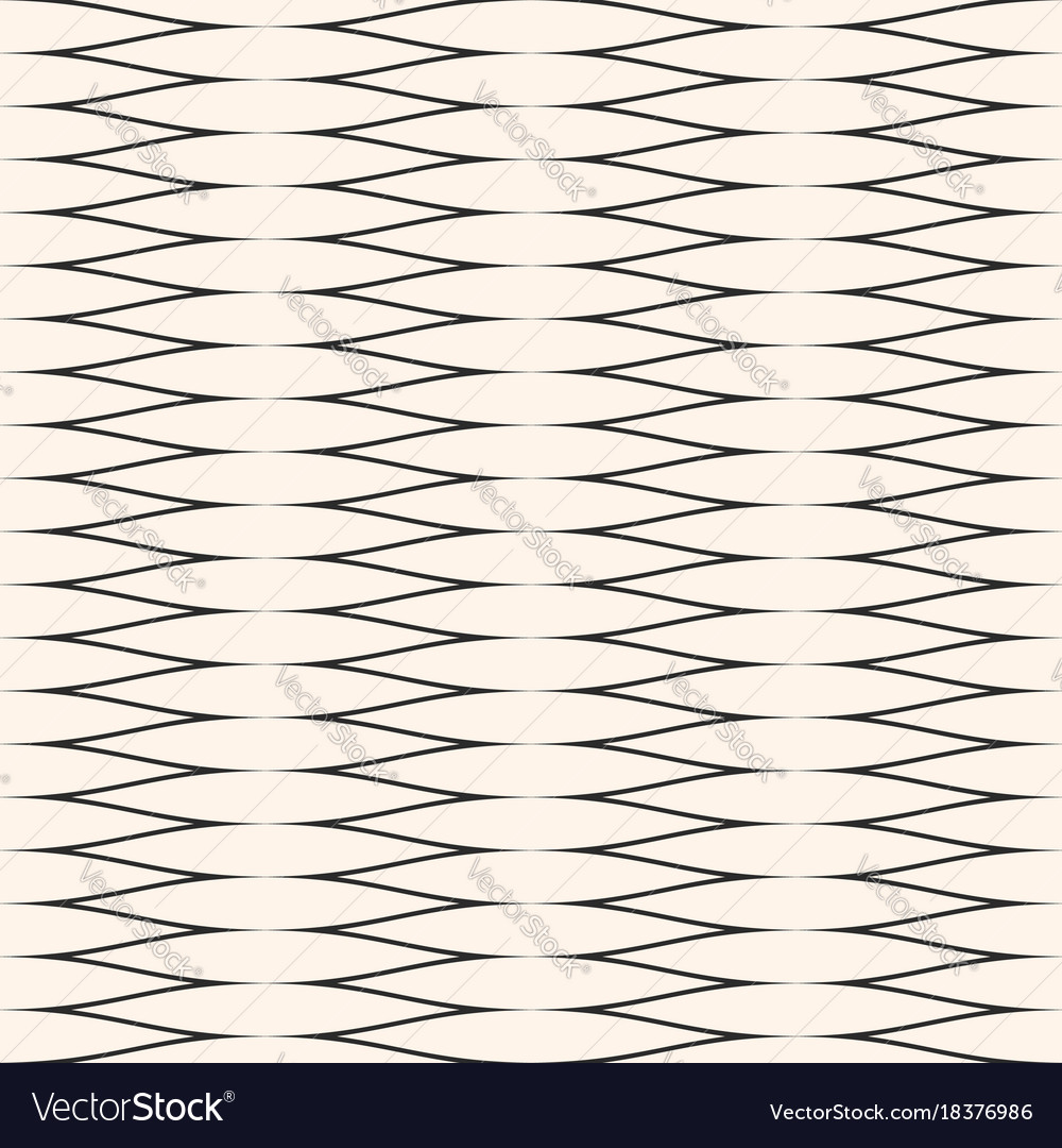 Seamless pattern with thin curved lines