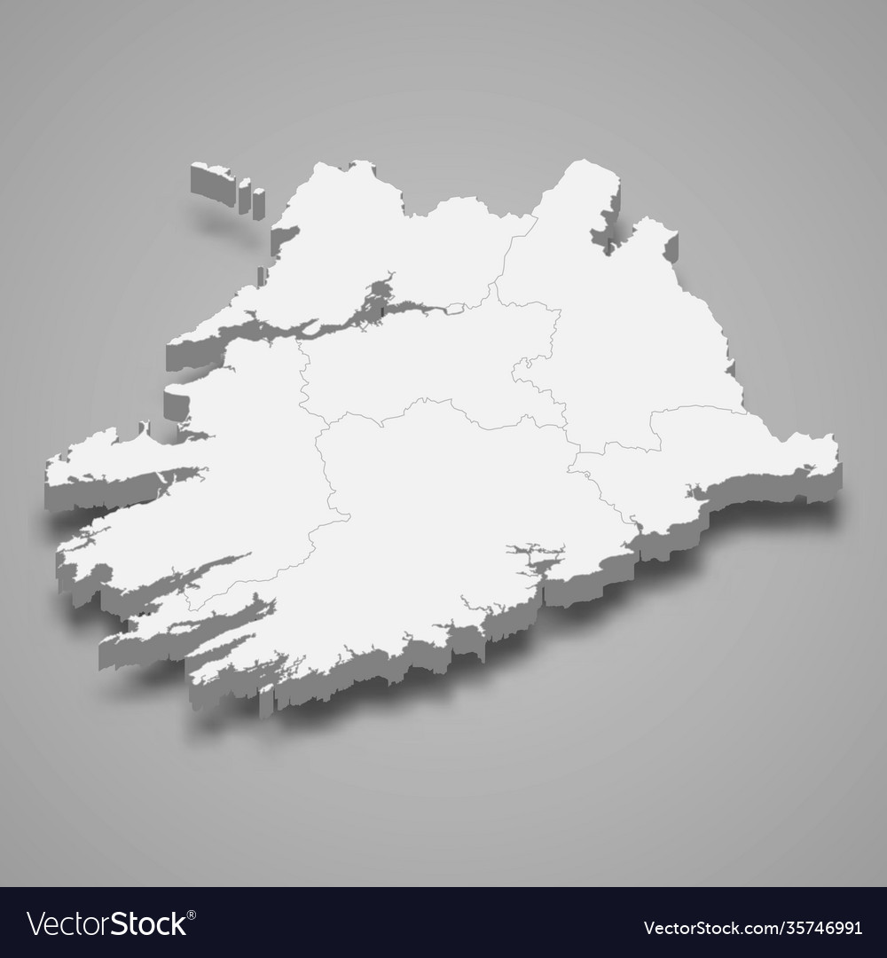 3d isometric map munster is a province