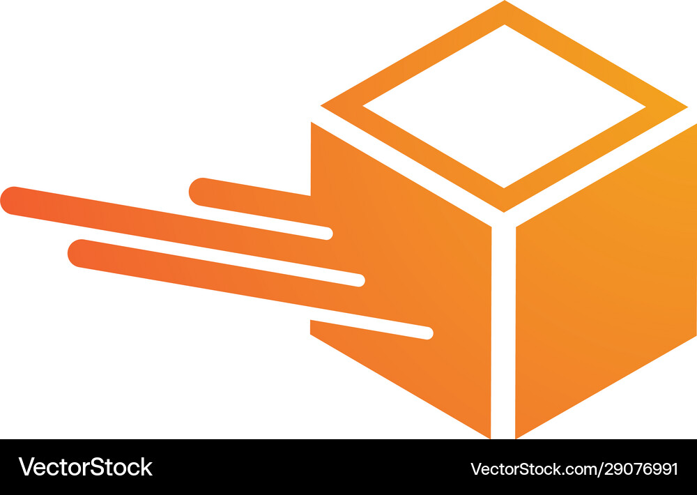 Express delivery logo Royalty Free Vector Image