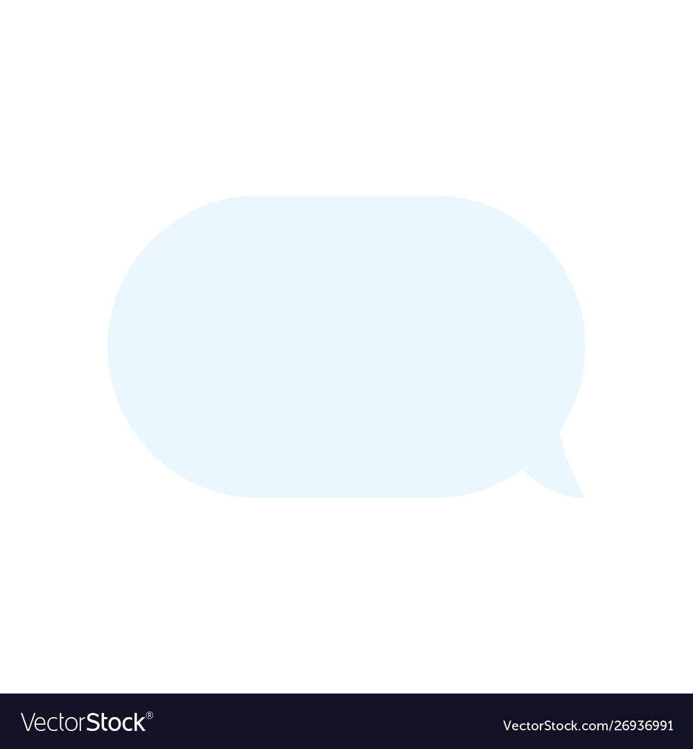 Message bubbles chat template vector image Message bubbles chat template