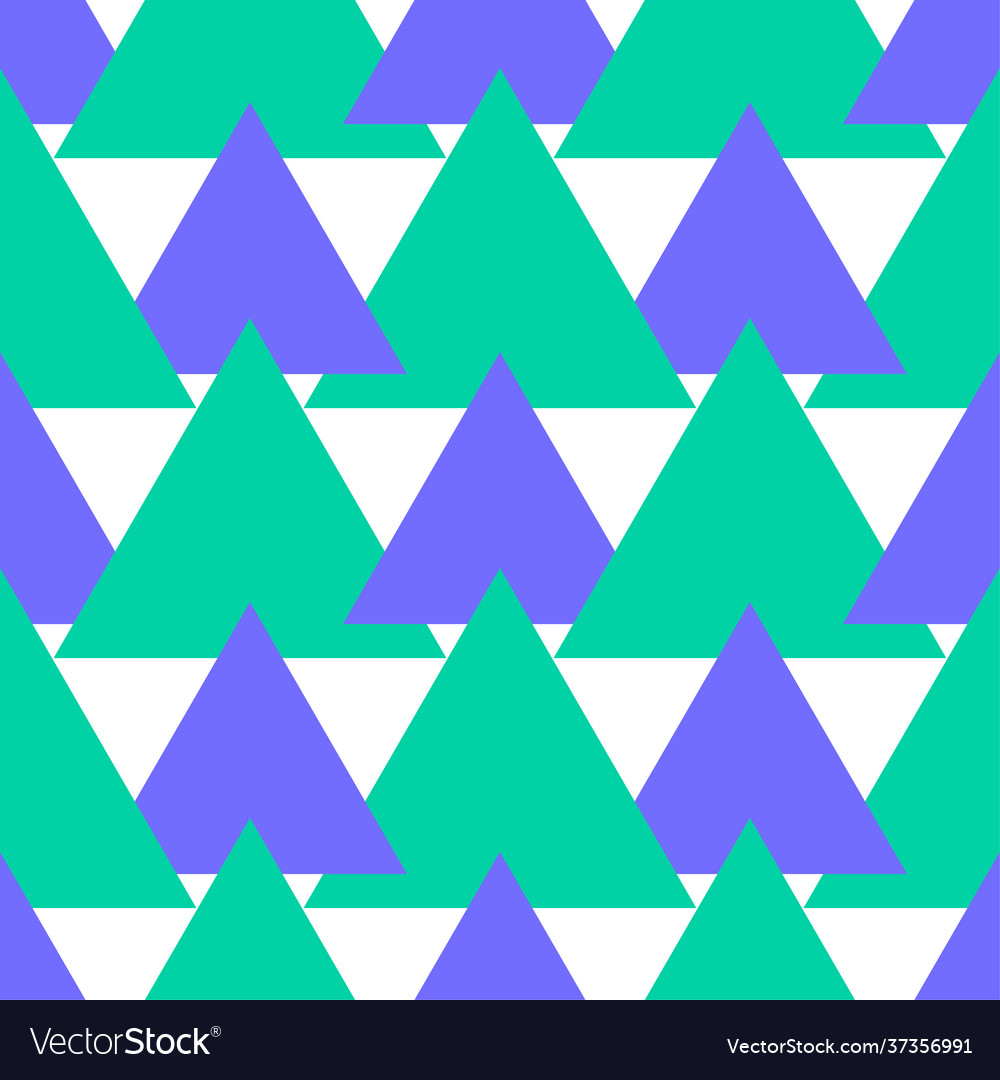 Triangle colors seamless pattern textile print