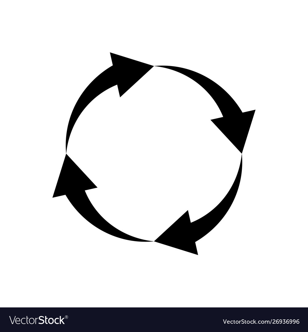 Circle arrow icon pictograph refresh reload