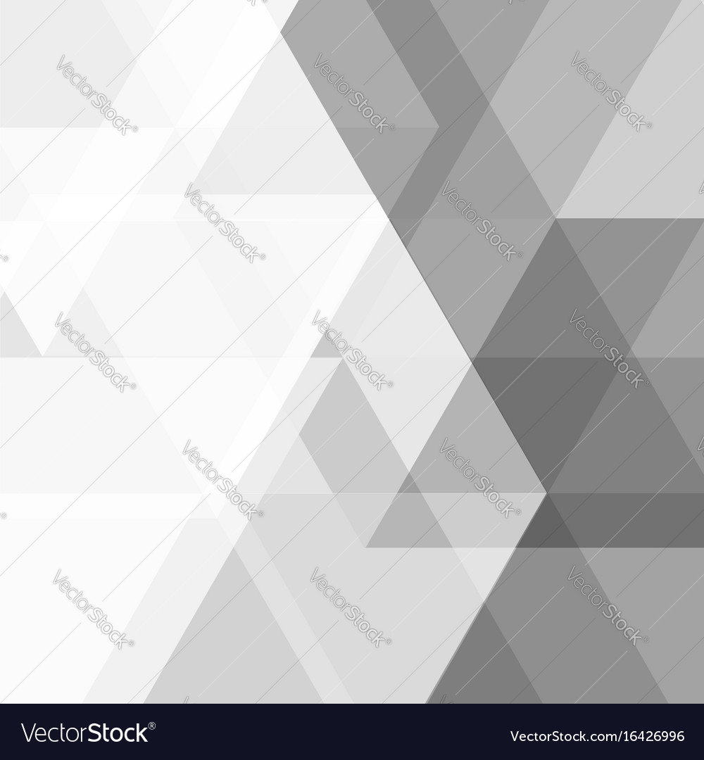 Geometric gray triangle abstract background