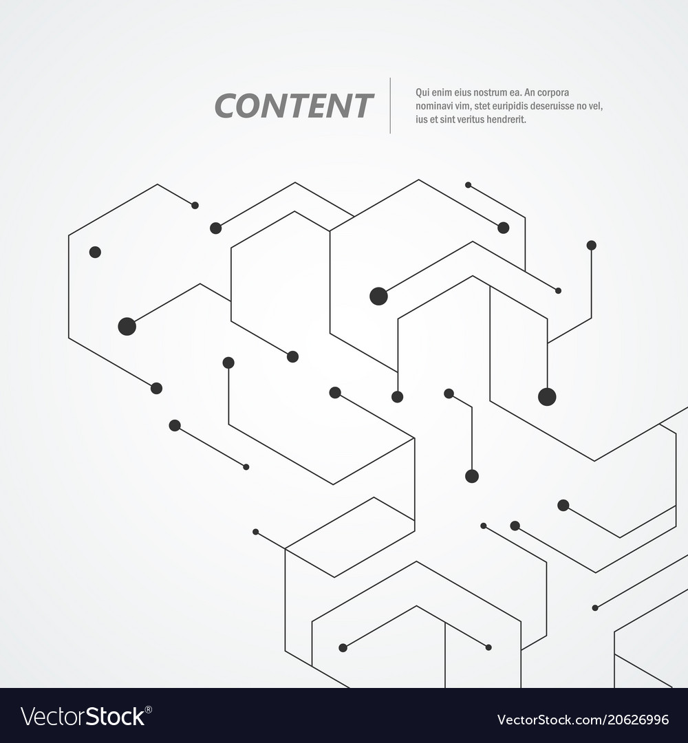 Molecular Structure Hexagons