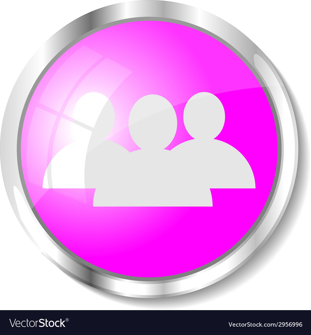 Pink web button